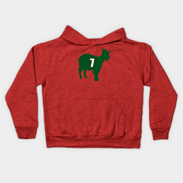 Cristiano Ronaldo Portugal Goat Shirt Kids Hoodie by buffben789